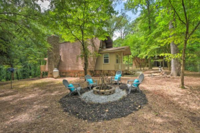 Artists A-Frame Cabin with New Interior and Deck